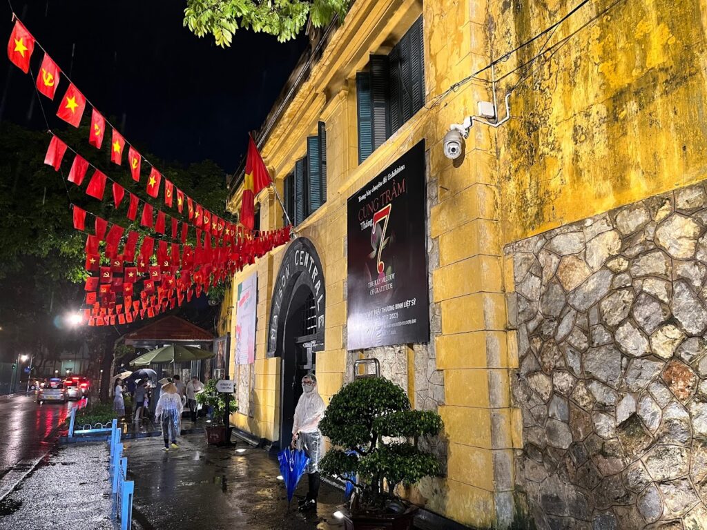 hoa loa prison front gate