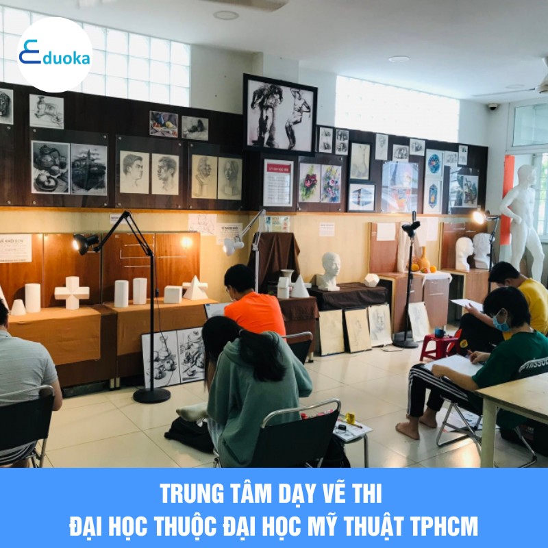 Trung tâm dạy vẽ thi đại học thuộc Đại học mỹ thuật TPHCM