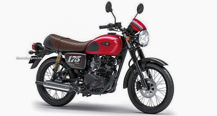 Kawasaki W175 2019 màu Đỏ