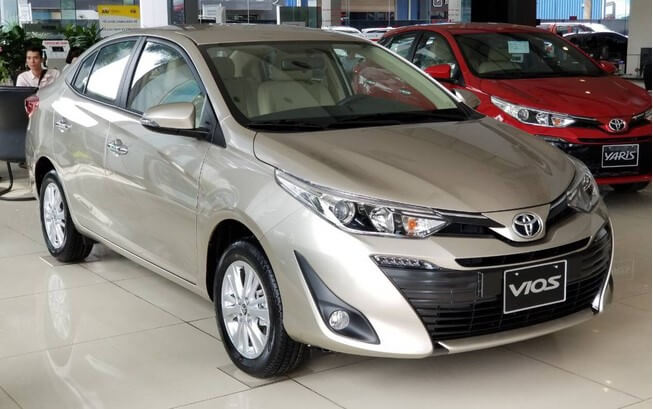 Kích thước xe Vios 2019 thu hút được nhiều khách hàng