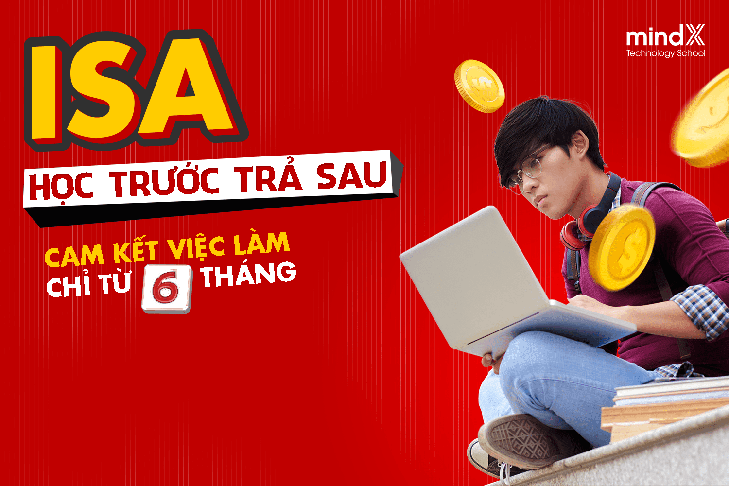 Học lập trình trước, trả học phí sau cùng ISA