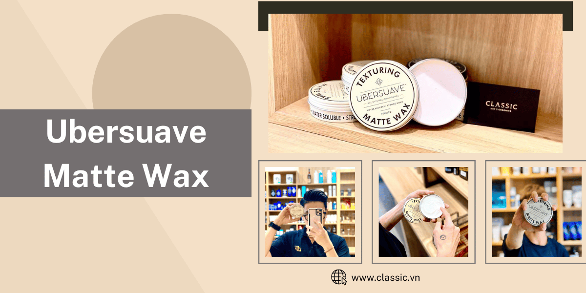 sáp vuốt tóc giá rẻ - matte wax