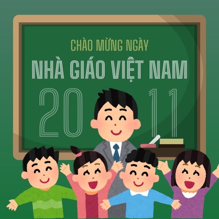 Lời chúc dành tặng thầy giáo Ngày Nhà giáo Việt Nam 20/11. (Ảnh: Canva)