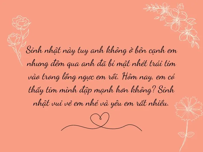 Tổng hợp những lời chúc mừng sinh nhật vợ ý nghĩa và tràn ngập yêu thương 3