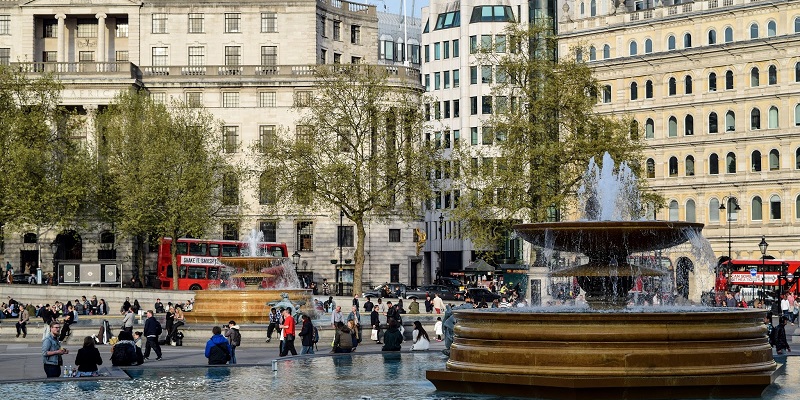 Thanh pho London, UK_Trafalgar Square 