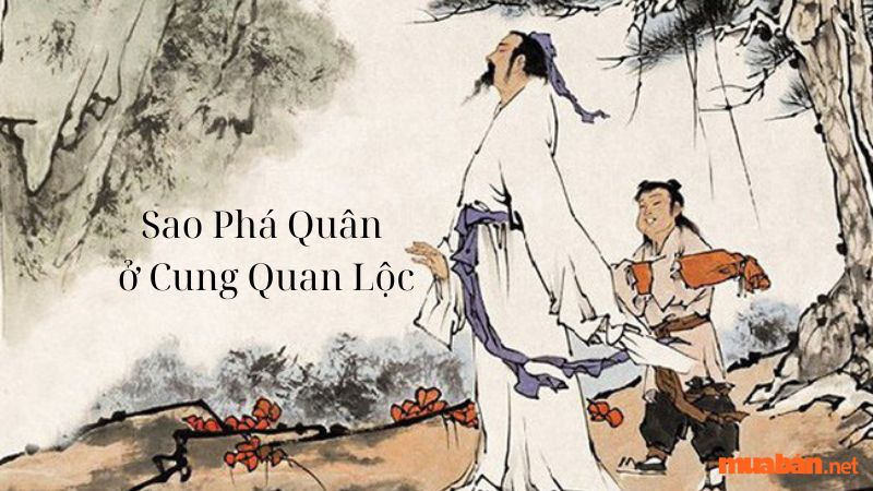 Sao Phá Quân ở Cung Quan Lộc