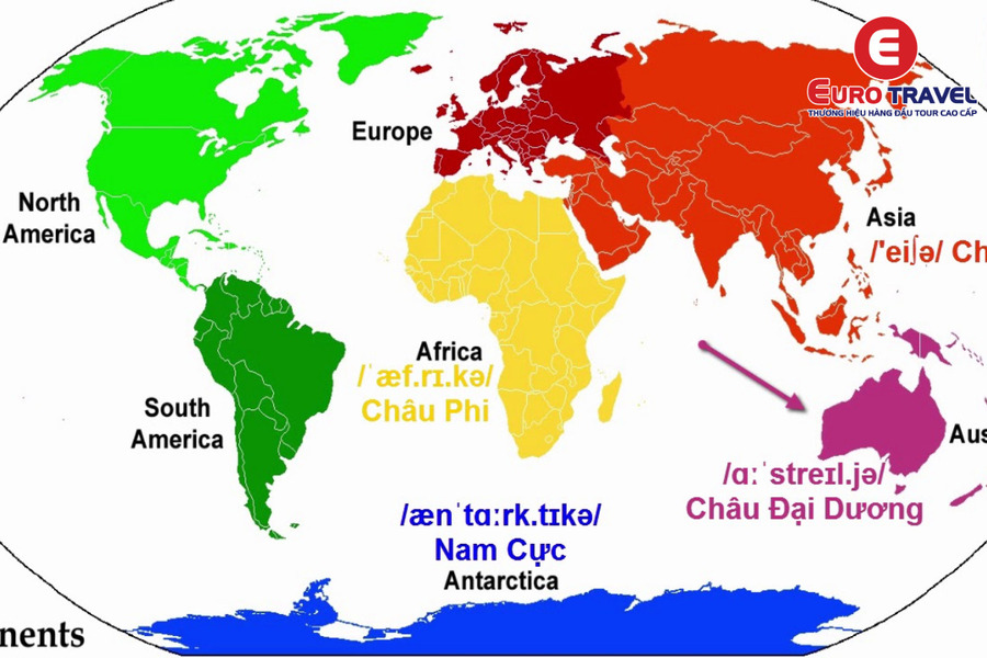 Sự hình thành của các châu lục trên thế giới