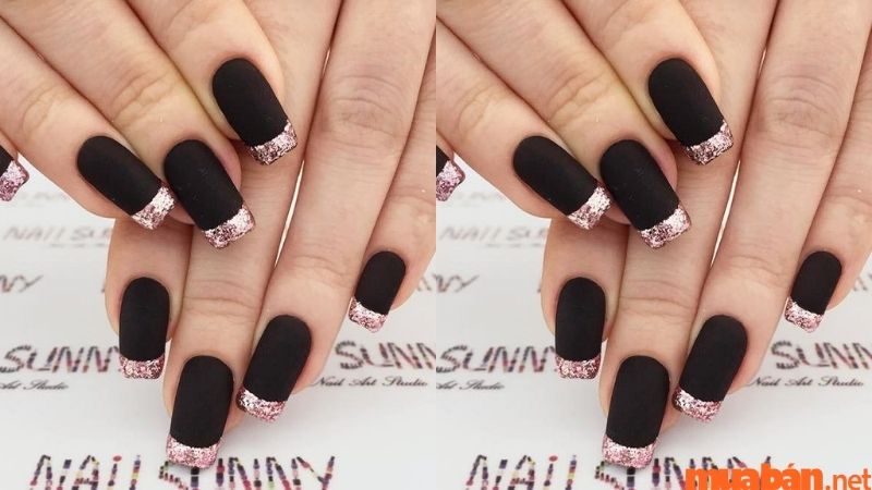 Nail đính kim tuyến đầu móng