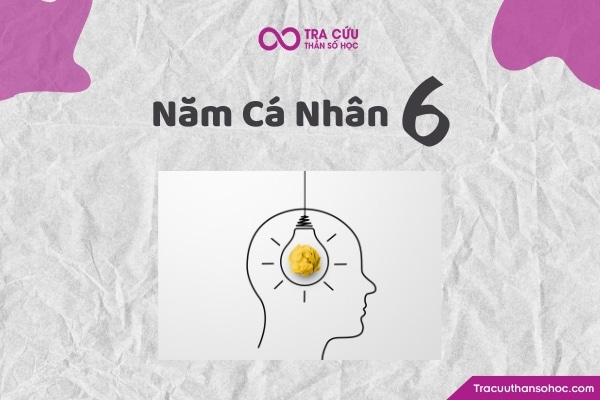 Năm cá nhân số 6 thần số học là năm của sự sáng tạo