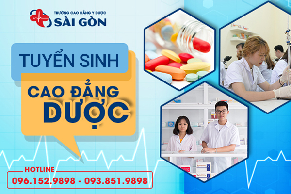 Cao đẳng Y Dược Sài Gòn tuyển sinh Cao đẳng Dược 2018