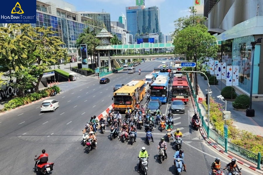 Di chuyển đến Thái Lan bằng đường bộ