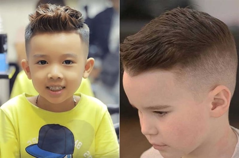 Kiểu tóc bé trai Quiff