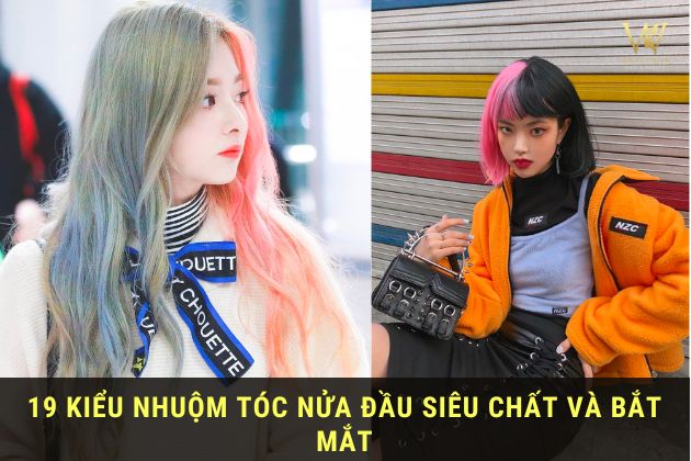 nhuộm tóc nửa đầu