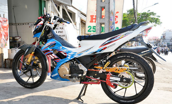 Phuộc RCB SUZUKI RAIDER 150 / SATRIA F150/ BELANG 150 (chính hãng)