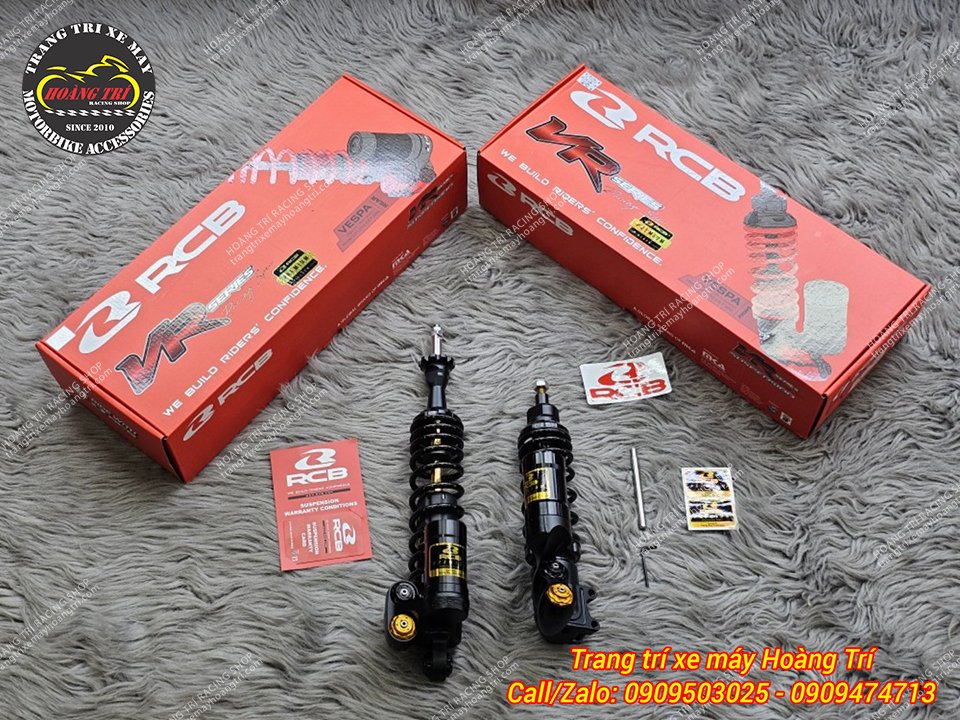 Unbox trọn bộ phuộc Racing Boy VR ti vàng nổi bật