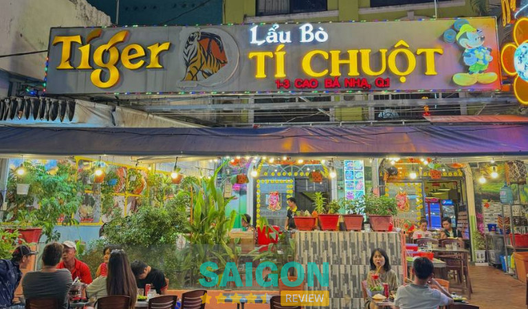 Lẩu bò Tí Chuột ở quận 1