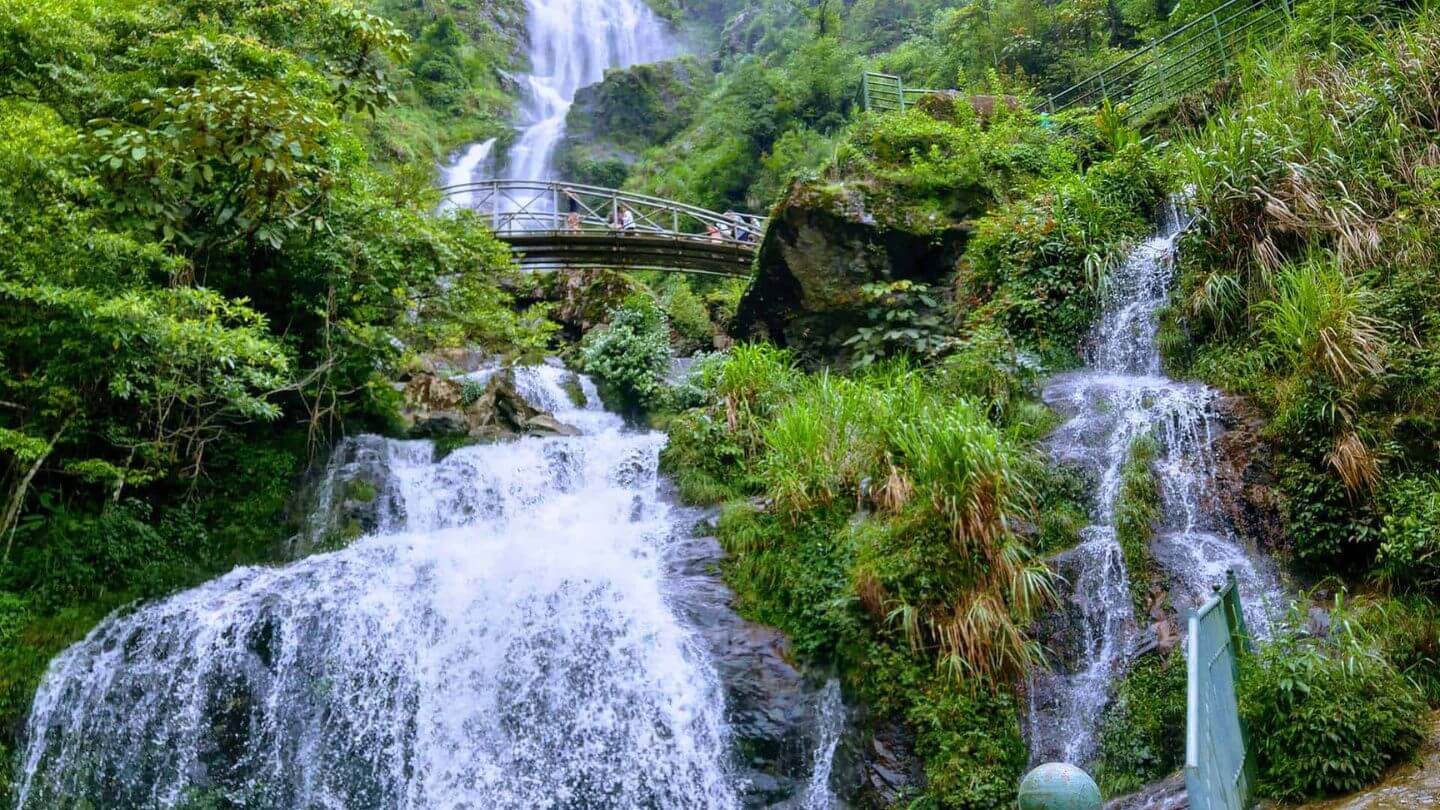 The awe-inspiring Silver Waterfall