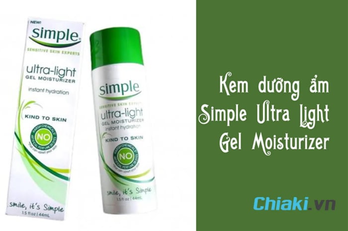 Kem dưỡng ẩm Simple Ultra Light Gel Moisturizer