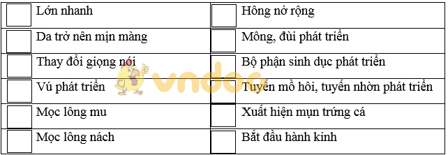 Giải bài tập SGK Sinh học 8 bài 58: Tuyến sinh dục