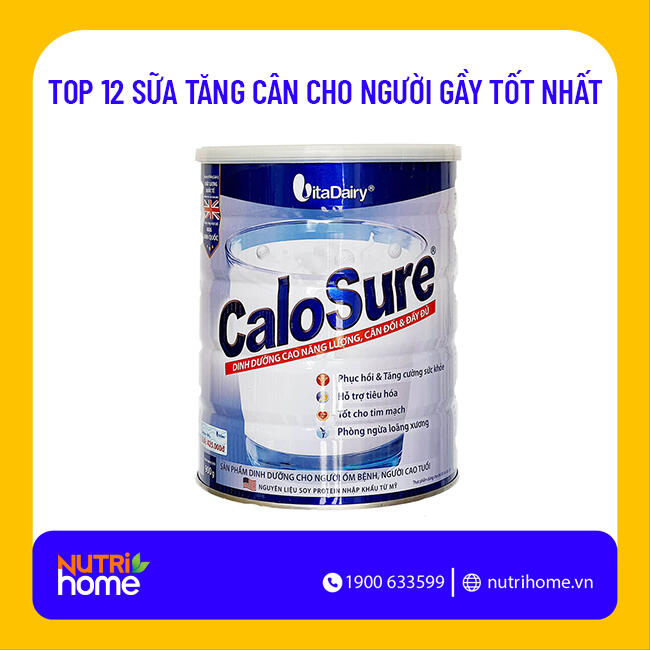 sữa tăng cân Sữa Calosure