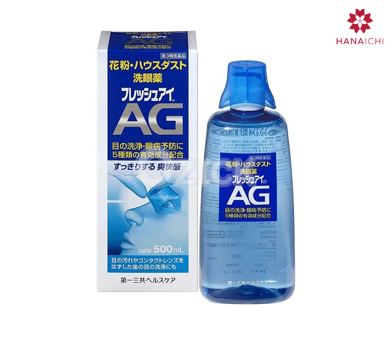 Thuốc rửa mắt Daiichi Sankyo Fresh Eye Ag 500ml