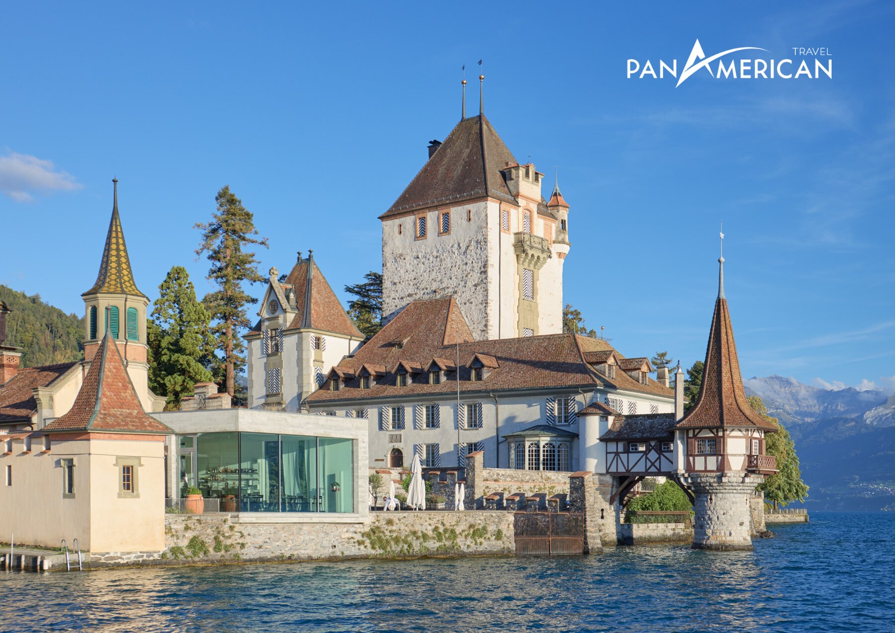 Lâu đài Oberhofen là một trong những cảnh đẹp ấn tượng nhất của Thụy Sĩ