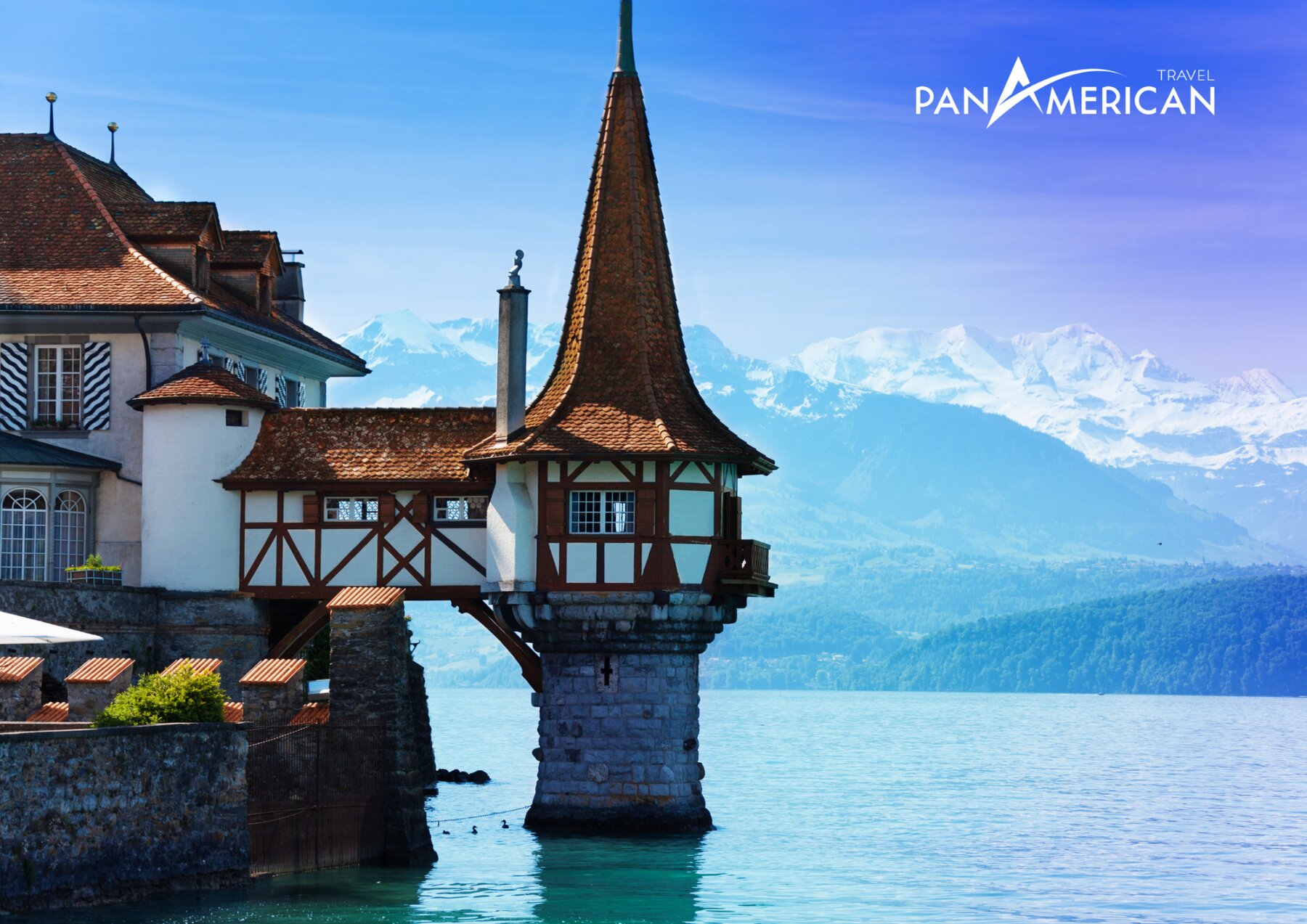 Cận cảnh lâu đài Oberhofen