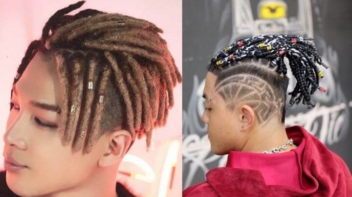 Kiểu tóc Dreadlock cho các chàng trai yêu hiphop.