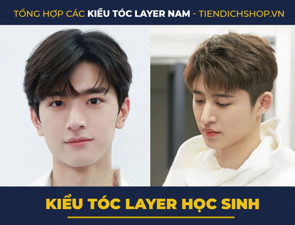 Tóc layer nam học sinh