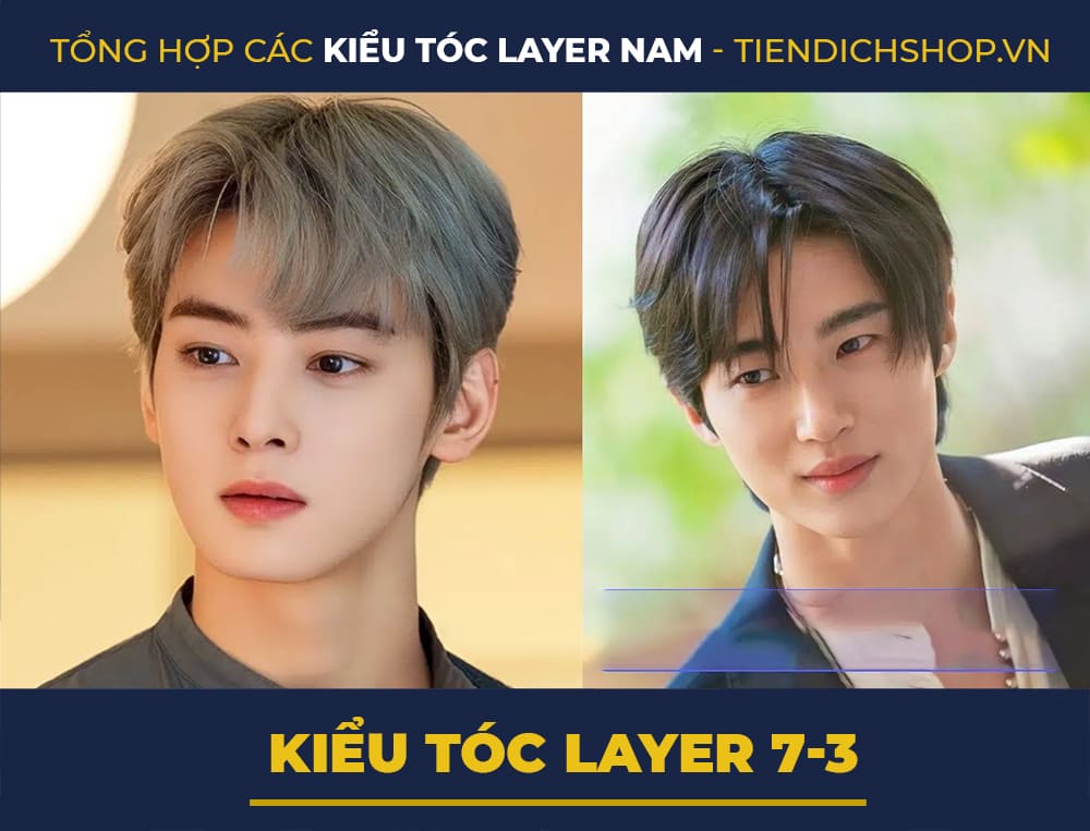 Tóc layer nam 7/3