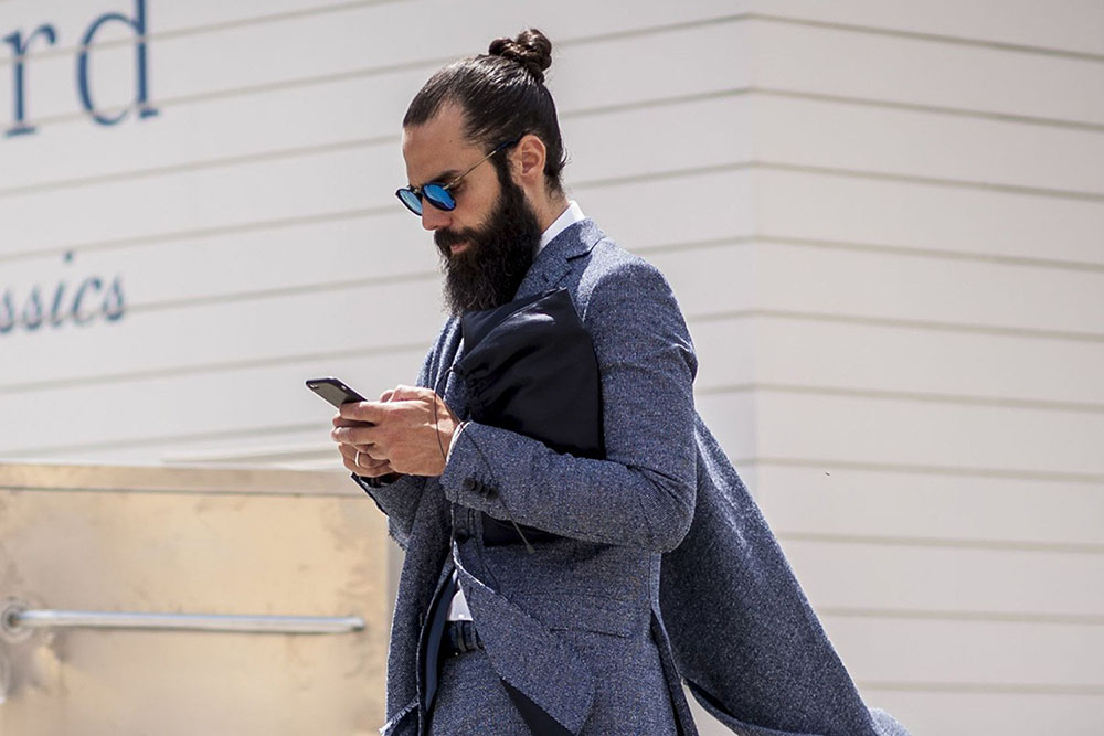 Kiểu tóc Man Bun 2019