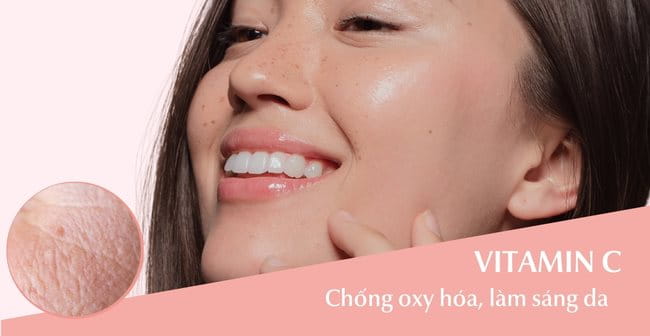 Vitamin C - Chống oxy hóa