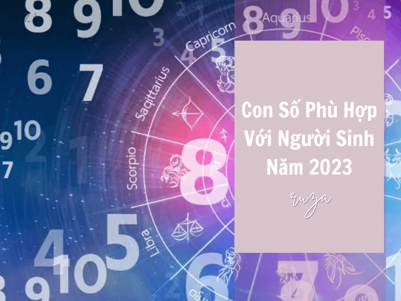 Con số may mắn với người tuổi Ngọ