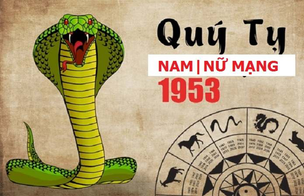 Sinh năm 1953 tuổi gì và mệnh gì? Tử vi chi tiết cho người sinh năm Quý Tỵ 1953