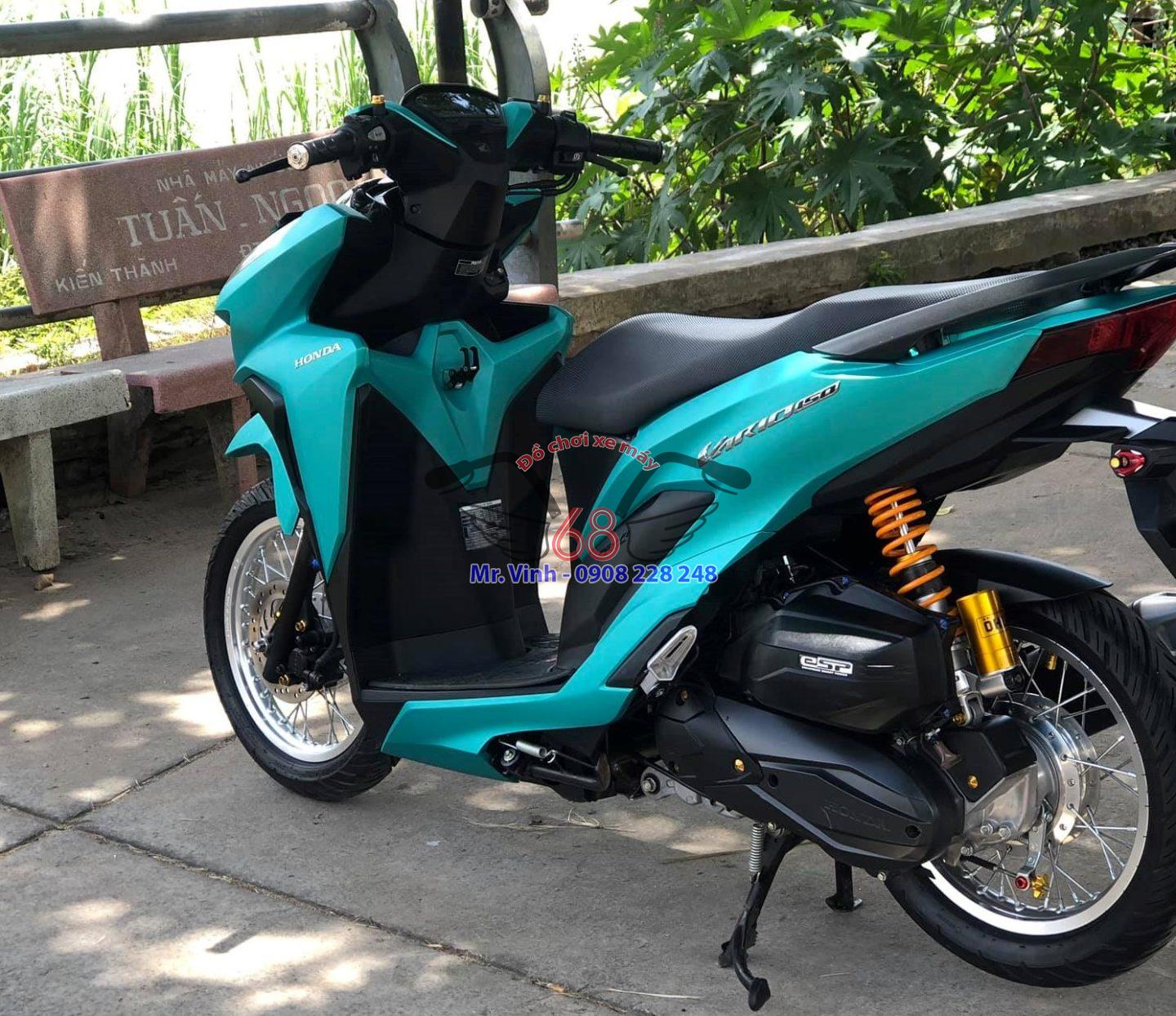 vario xanh lục bảo kiểng