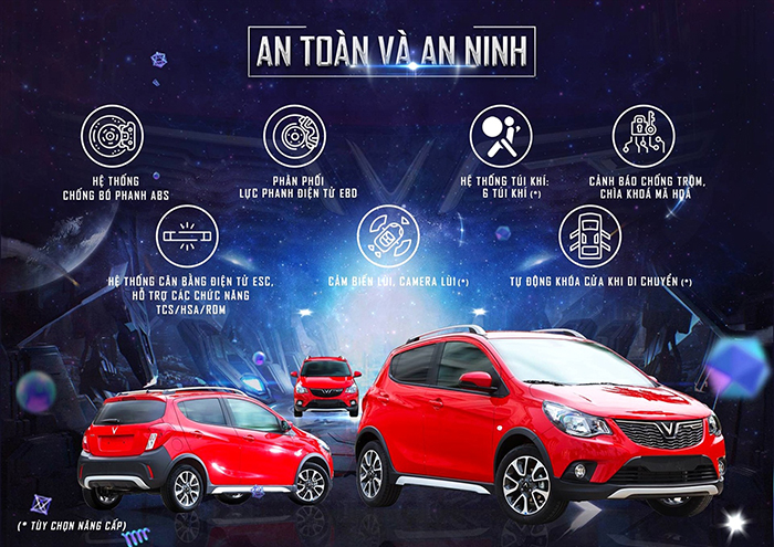 VinFast Fadil tiêu chuẩn an toàn nhất phân khúc