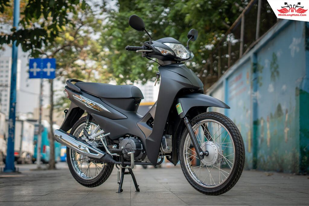 Wave đen nhám tại minh long motor