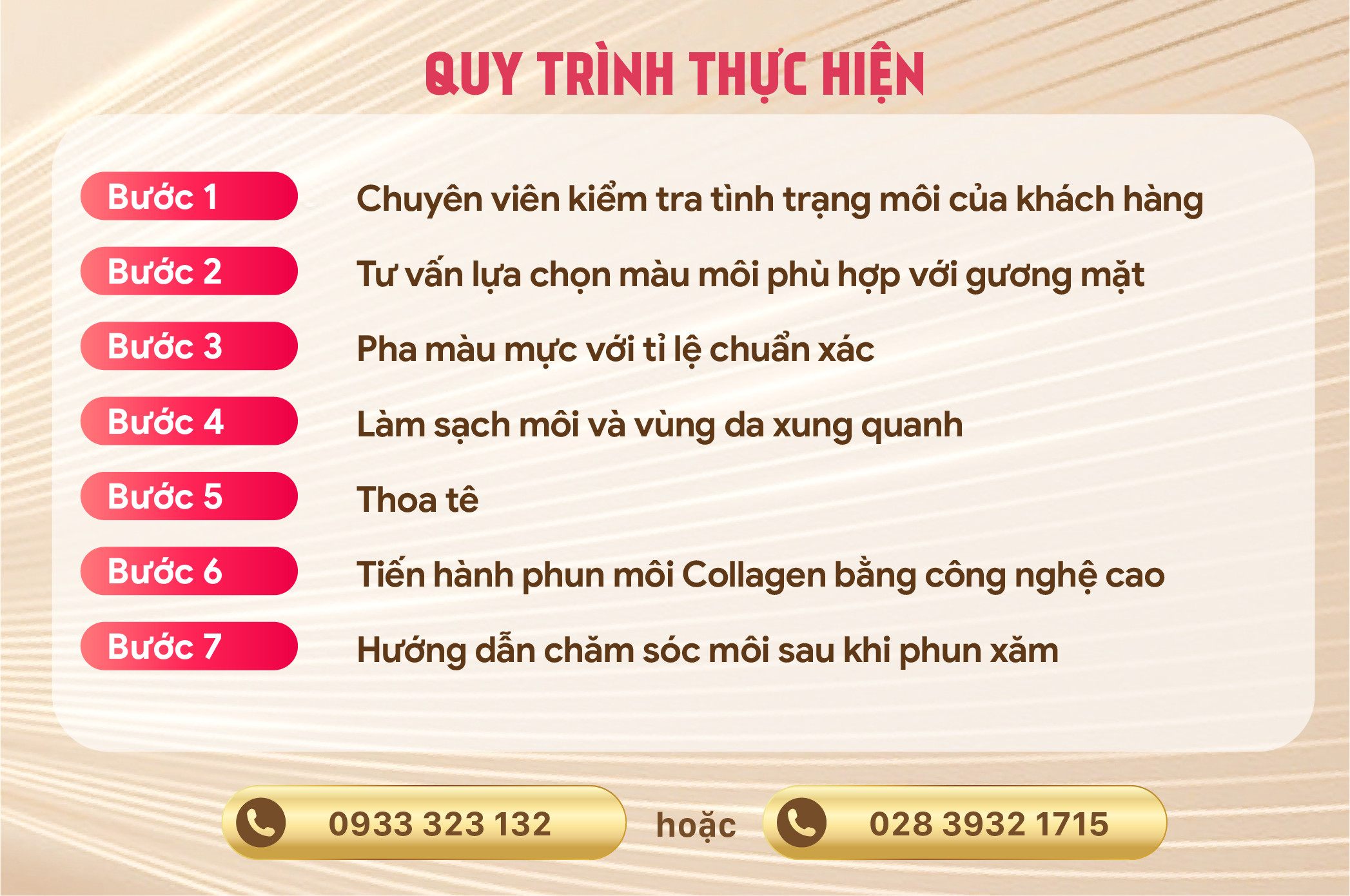 Phun môi màu đỏ cam