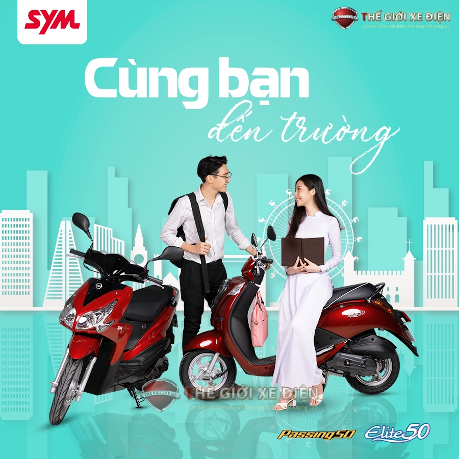 Xe máy 50cc cho học sinh cấp 3