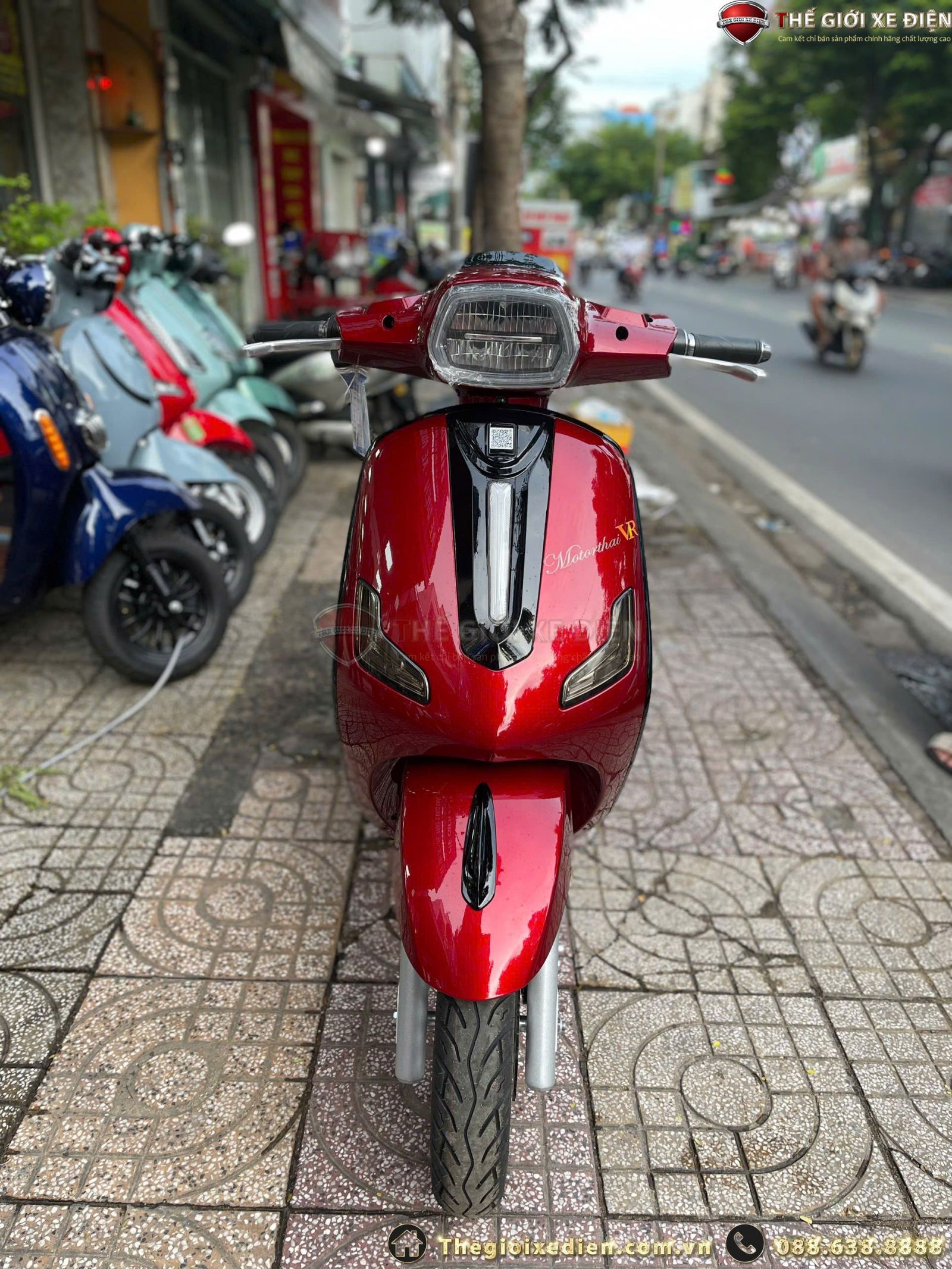 xe máy điện vespa motor thái