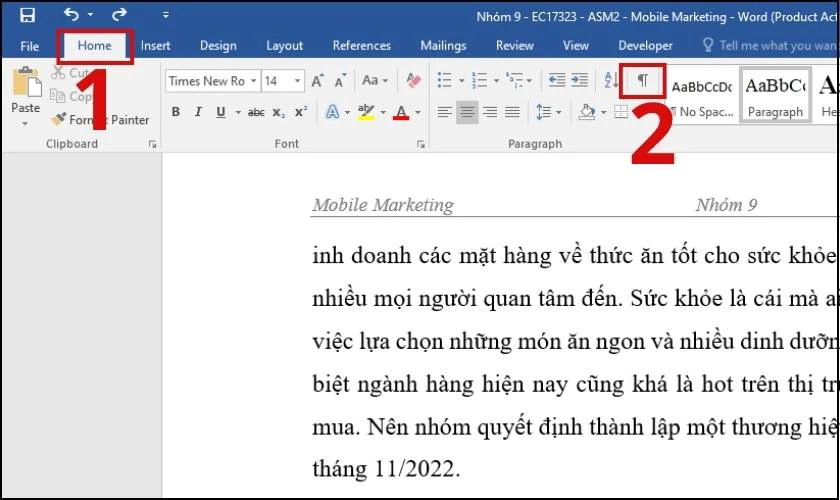 cách xóa khoảng trắng cuối trang trong word do page section tạo ra