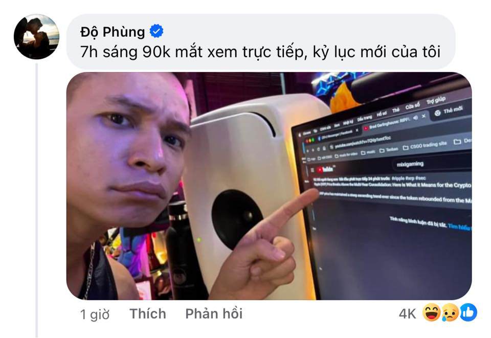 Độ Mixi mất kênh YouTube 7,33 triệu người theo dõi