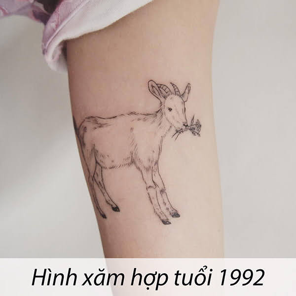 hình xăm hợp với tuổi 1992