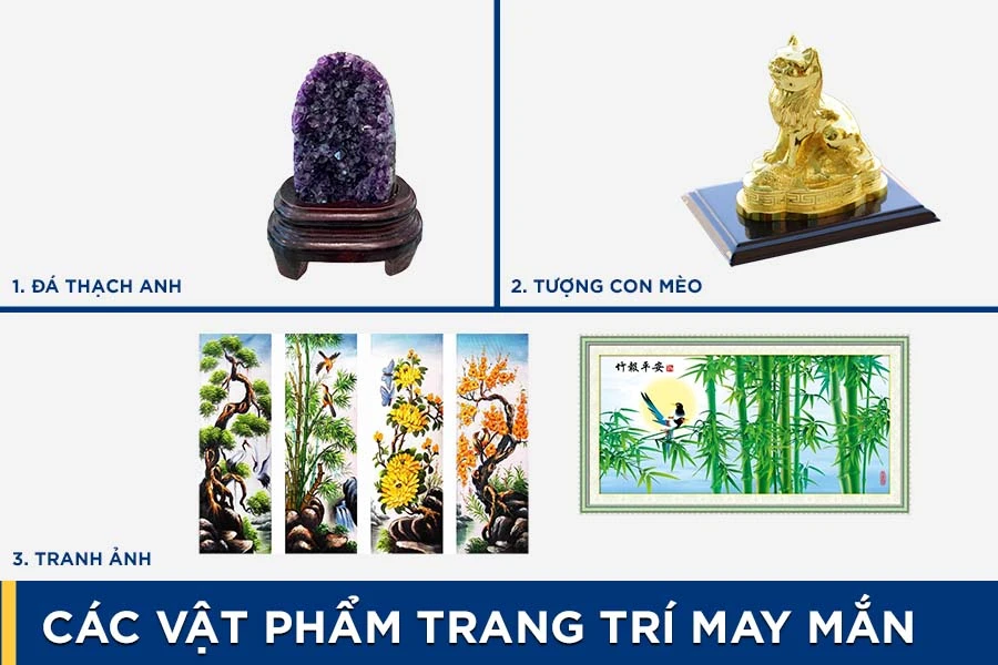 Các vật dụng trang trí hợp tuổi Mẹo năm 2023