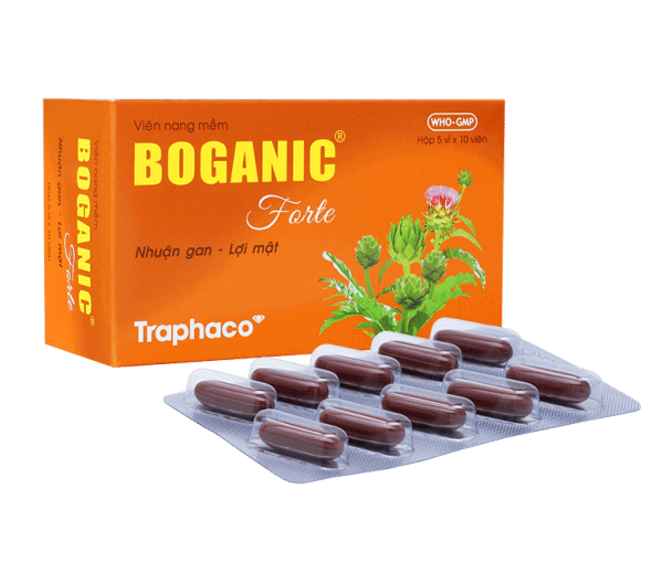 Thuốc Boganic có tác dụng nhuận gan - lợi mật - thông tiểu - giải độc