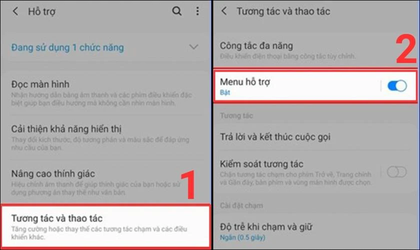 Tắt màn hình Samsung không cần nút nguồn