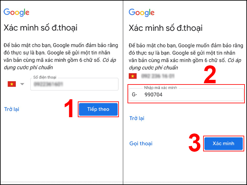 Cách tạo Email đối với hệ điều hành iOS bước 2