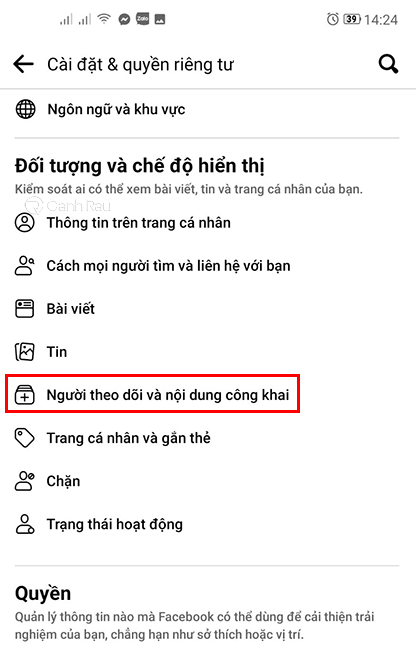 Hướng dẫn cách bật chế độ theo dõi trên Facebook hình 10