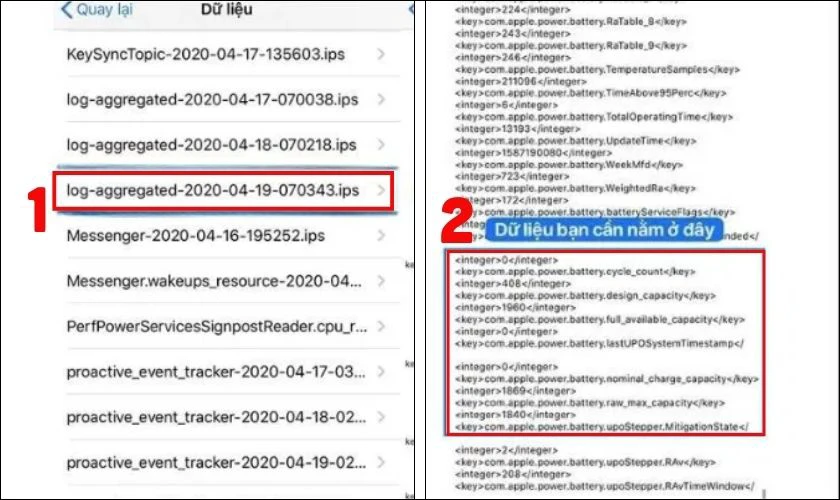 Tìm log-aggregated-ngày đang kiểm tra