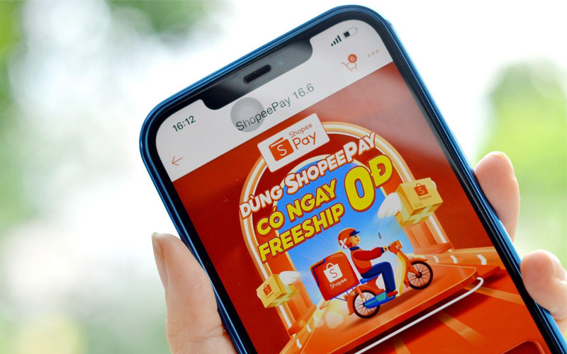 ShopeePay là ví điện tử được tích hợp bên trong Shopee